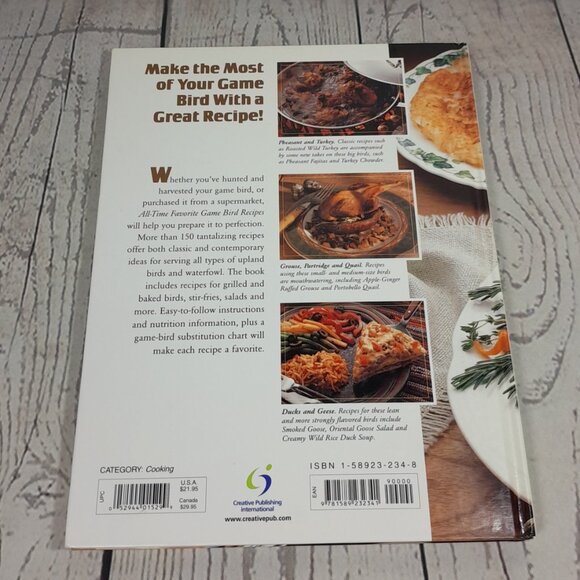 Wild Game Cookbook Lot Of 3 Venison Fish Bird Waterfowl Hunting Fishing - Picture 16 of 16